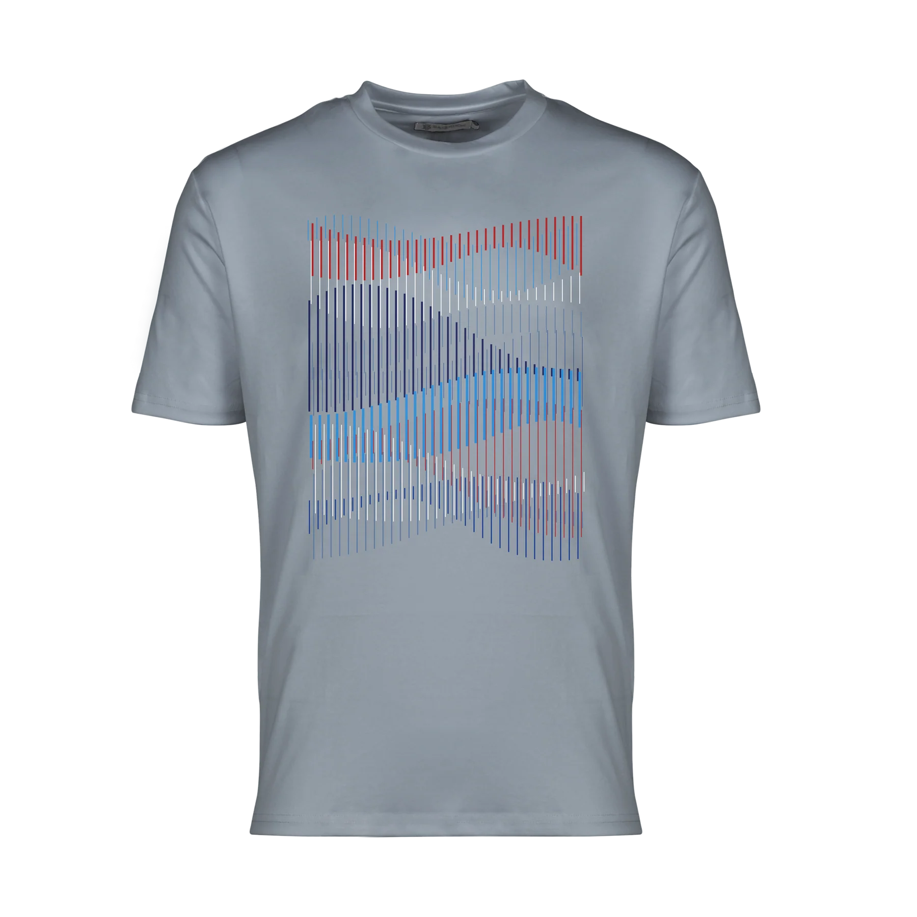 Moda Bandidos Blue Waves T-Shirt - Grey